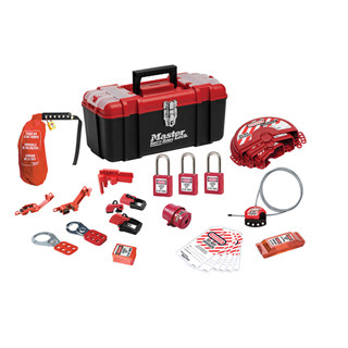 1457VE410KA Personal Lockout Kits แบบกล่อง สำหรับงานไฟฟ้าและท่อ