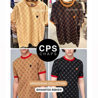 ⭐️New Collection⭐️ เสื้อยืดCPS ลายMonogram คอลใหม่ล่าสุด แท้100%จากช็อป