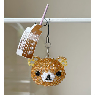 Rilakkuma Crystal Phone Strap, San-X 2011, พวงกุญแจห้อยมือถือริรัคคุมะคริสตัลป้ายห้อย