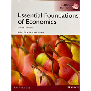 9781292060446 ESSENTIAL FOUNDATIONS OF ECONOMICS (GLOBAL EDITION)