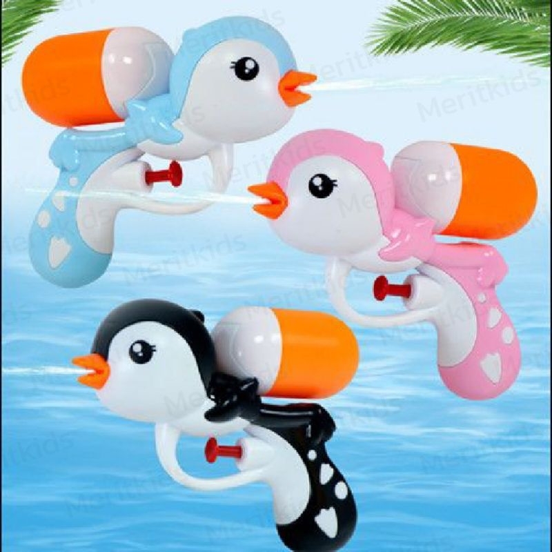 🇹🇭พร้อมส่งในไทย🇹🇭ปืนฉีดน้ำเด็กขนาดเล็กกระทัดรัด สำหรับเด็กเล็ก น้ำหนักเบา กดฉีดง่าย ไม่ต้องใช้แรงเยอะ#Meritkids - รูปที่ 3