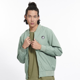 BODY GLOVE Mens BASIC Bomber Jacket 2023 แจ็กเก็ตผู้ชาย สีเขียวอ่อน