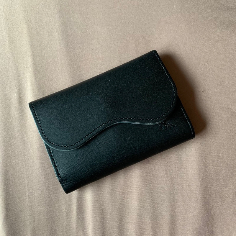 กระเป๋าสตางค์ KAWATAKO Originator Flap Middle Wallet TYPE-W Three Fold Wallet มือ2 สภาพดี