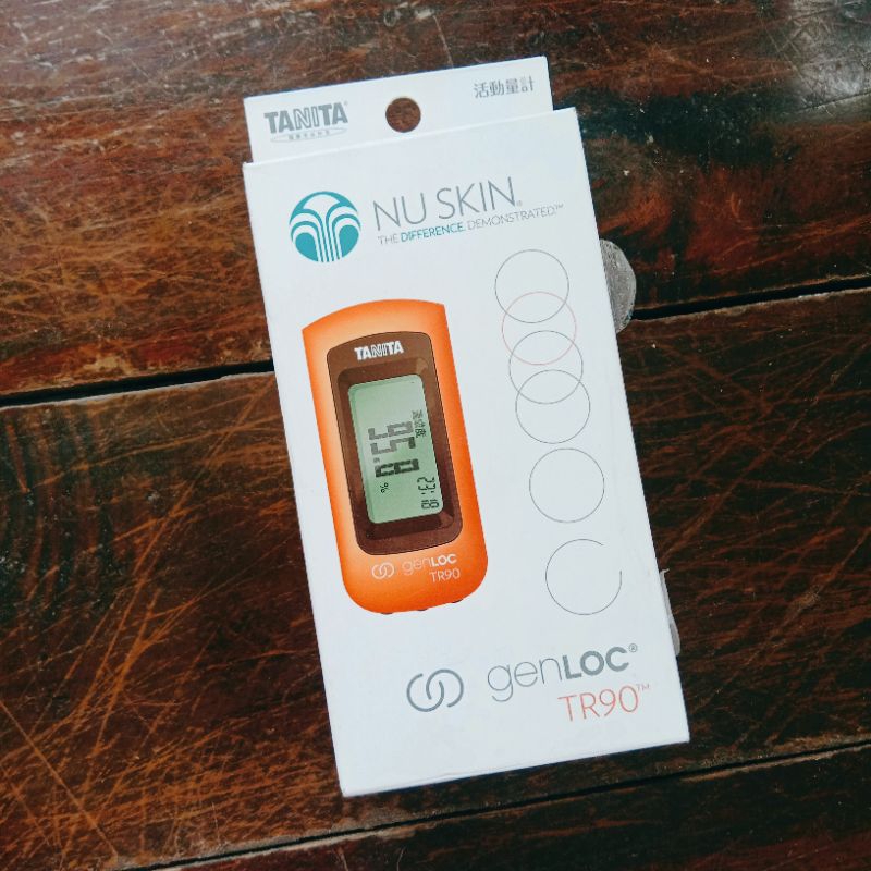เครื่องนับก้าว เครื่องนับดิจิตอล TANITA Nu skin genloc tr90