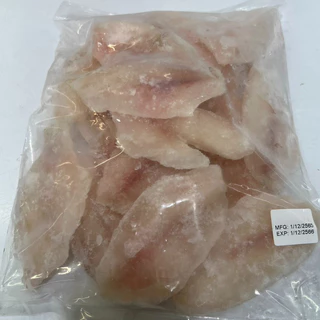 เนื้อปลานิลหั่น 1,000 กรัม (ก่อนละลาย) ปลาโนริ เนื้อปลาแช่แข็ง พร้อมปรุง ทอด ต้ม ผัด