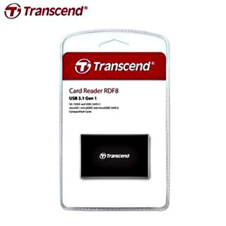 TRANSCEND CARD READER RDF8 USB 3.1 GEN 1 ประกันศูนย์ 2 ปี