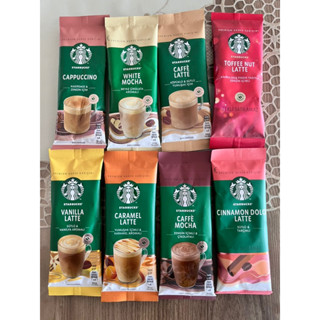 กาแฟสตาร์บัคส์ / กาแฟสตาร์บัค starbuck coffee 8 รสชาติ แบบซองสำเร็จพร้อมชง