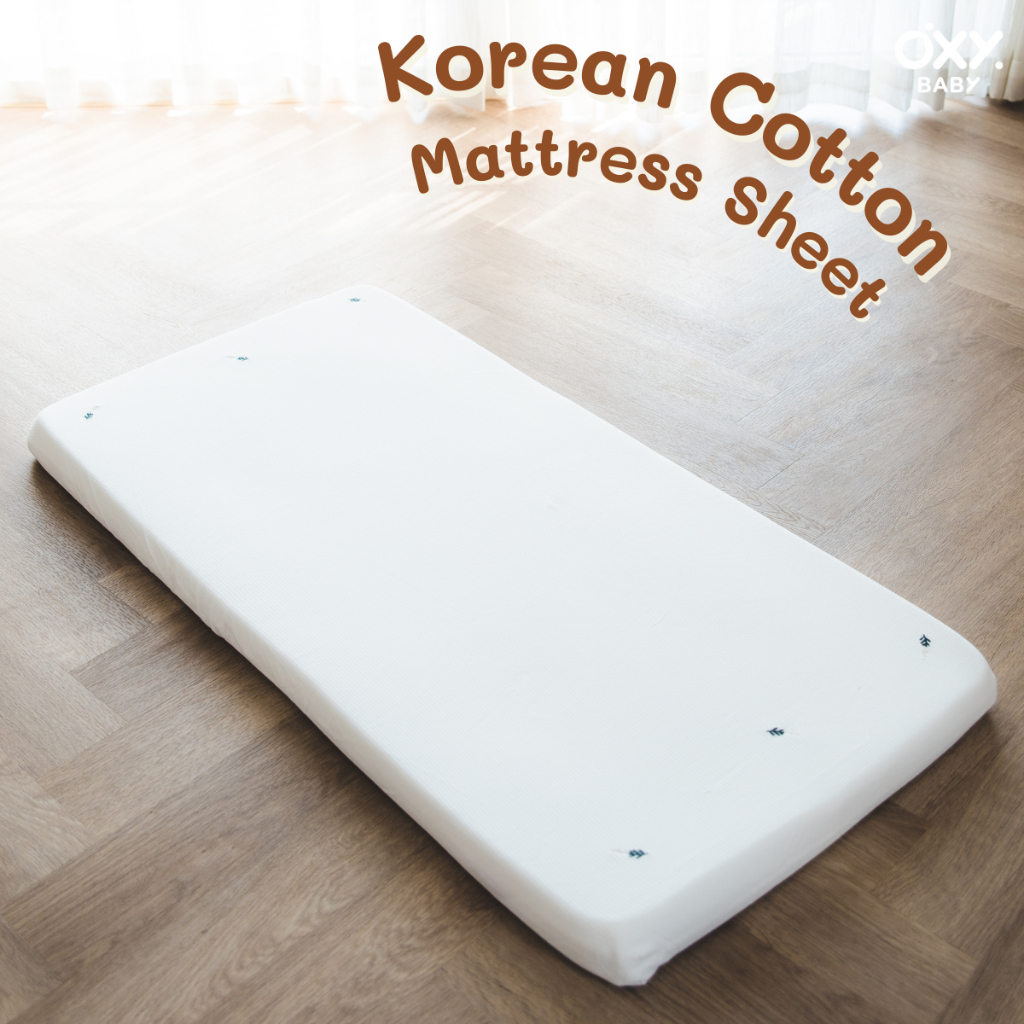 OXY Baby ผ้าปูที่นอนรุ่น Korean Cotton Mattress Sheet
