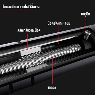 OneTwoFit บาร์โหน บาร์โหนติดประตู บาร์ออกกำลังกาย อุปกรณ์ฝึกความแข็งแรง Doorway Pull Up Bar 60-100 ซม.