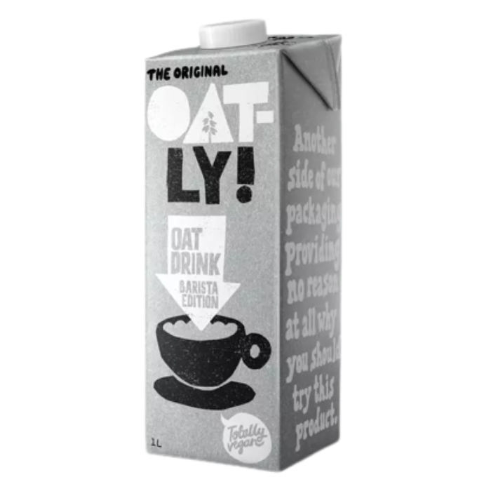 โอ๊ตลี่ นมข้าวโอ๊ต ฉบับบาริสต้า 1 ลิตร - Oat Drink Barista Edition 1L Oatly brand