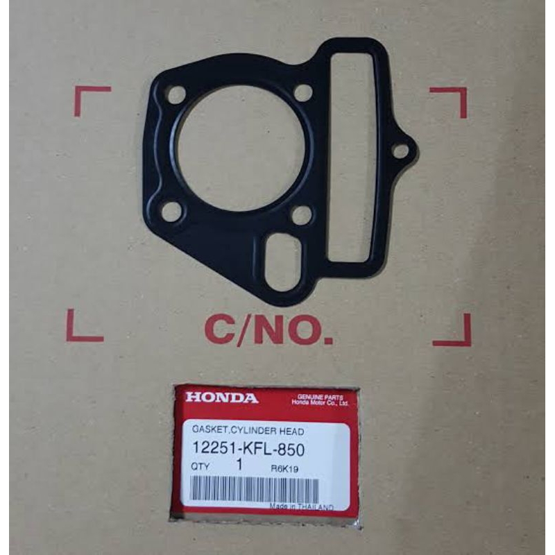 ปะเก็นฝาสูบ Wave100-110,C100P แท้ศูนย์ 12251-KFL-850