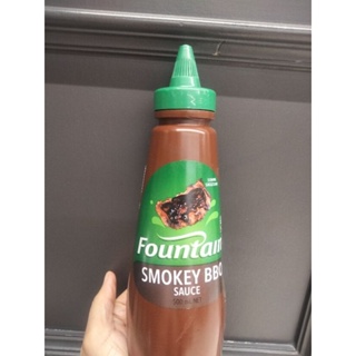 Fountain Squeeze Smokey Barbecue Sauce   ซอสจิ้มเนื้อสัตว์ หรือ ผัก500ml