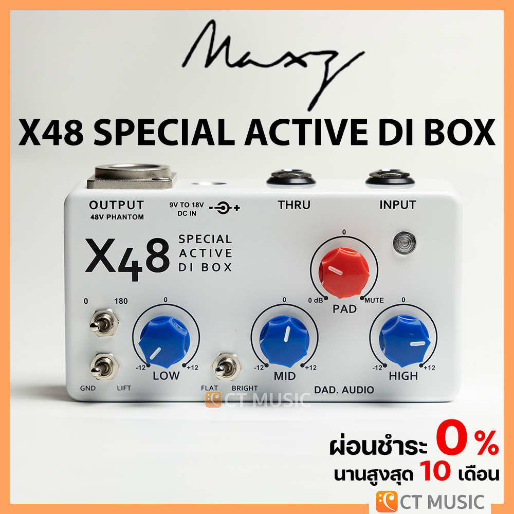 Maxz Pedal X48 Special Active Di Box