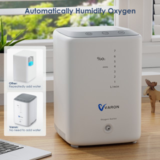 【Free Shipping】7L Oxygen Machine with Touch Button Oxygen &amp; Nebulizing 2 in 1