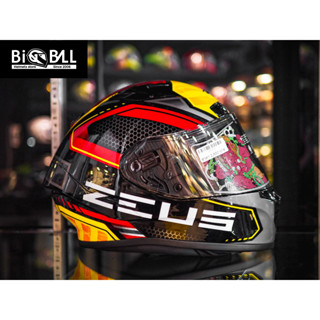 ZEUS ZS-826 RS BK1 METALLIC BLACK/YELLOW