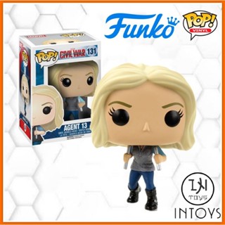 Funko Pop Marvel : Civil War - Agent 13 (131)​ Vinyl Figure