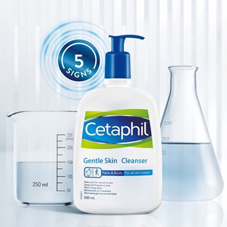 Cetaphil Gentle Skin Cleanser 500 ml.เจลล้างหน้าเซตาฟิล ของแท้จากบริษัท