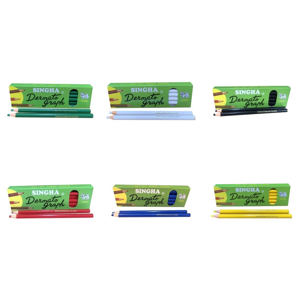 (USP)🔥แท้/ถูก/ตกโหลละ89🔥(แพ็ค3โหล/36แท่ง) Singha ดินสอเขียนกระจก ตราสิงห์ ชอล์กขีดผ้า ชอล์ค ดินสอเขียนหนัง ดินสอเขียนผ้า - รูปที่ 2