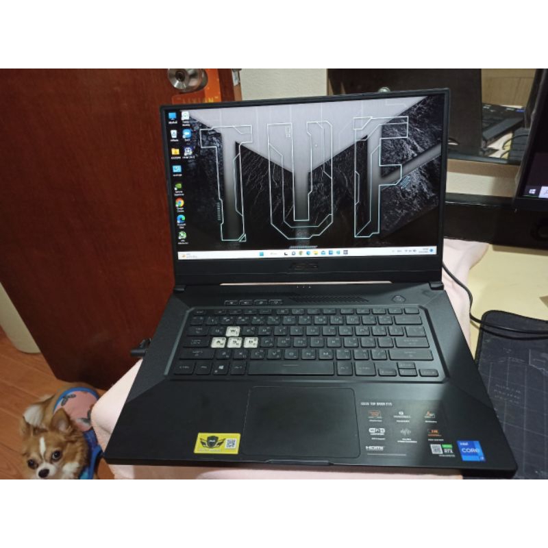 Notebook(โน๊ตบุ๊ค)Asus TUF Dash F15 (Core I7-11370H+GeForce RTX 3060 6 GB)