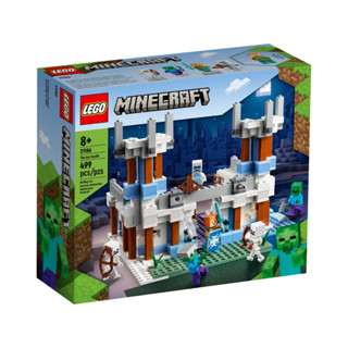 LEGO® Minecraft® 21186 The Ice Castle - เลโก้ใหม่ ของแท้ 💯% กล่องสวย พร้อมส่ง