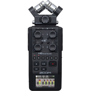 Zoom H6 *ของแท้ประกันศูนย์* เครื่องบันทึกเสียงพกพา, 6-Track Portable Recorder ฟรี!! X/Y Microphone Capsule