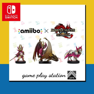 nintendo switch amiibo palamute / palico / maizeno ( ขายยกชุดนะคะไม่แยกขาย)