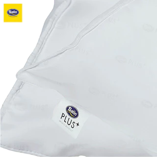 Satin Plus หมอนหนุน Firm ขนาด 19" x 29" สีขาว นุ่มเด้ง