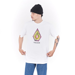 Volcom เสื้อยืด VAF522204 STAR SHIELDS STONE SS TEE