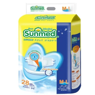 Sunmed ผ้าอ้อมผู้ใหญ่แบบเทป ซันเมด