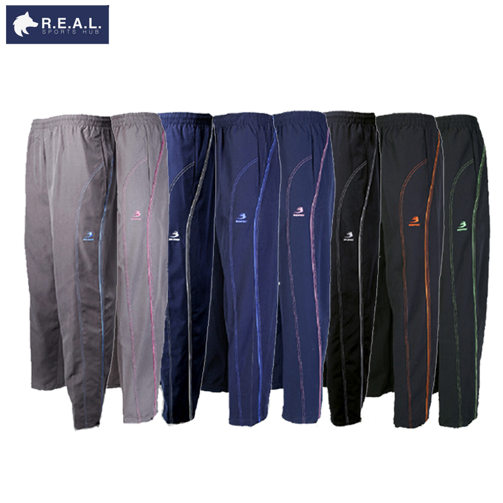 ลด65.-ใส่โค้ดTHIKWX1N กางเกงวอร์มแทรคสูท ขายาว BCS Sport เนื้อผ้า Premium Micro Cotton [T410]