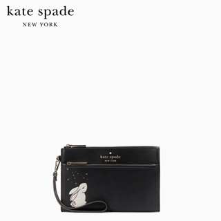 KATE SPADE NEW YORK BUNBUN BUNNY MEDIUM WRISTLET WALLET KA611 กระเป๋าสตางค์