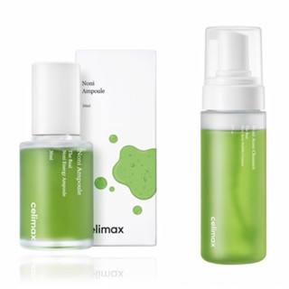 The Real Noni Acne Bubble Cleanser 155ml และ Ampoule 30ml