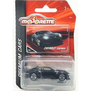 Majorette Chevrolet Camaro 2021 Black ล้อ D5S Scale 1/64 (8cm) package แบบมีการ์ด