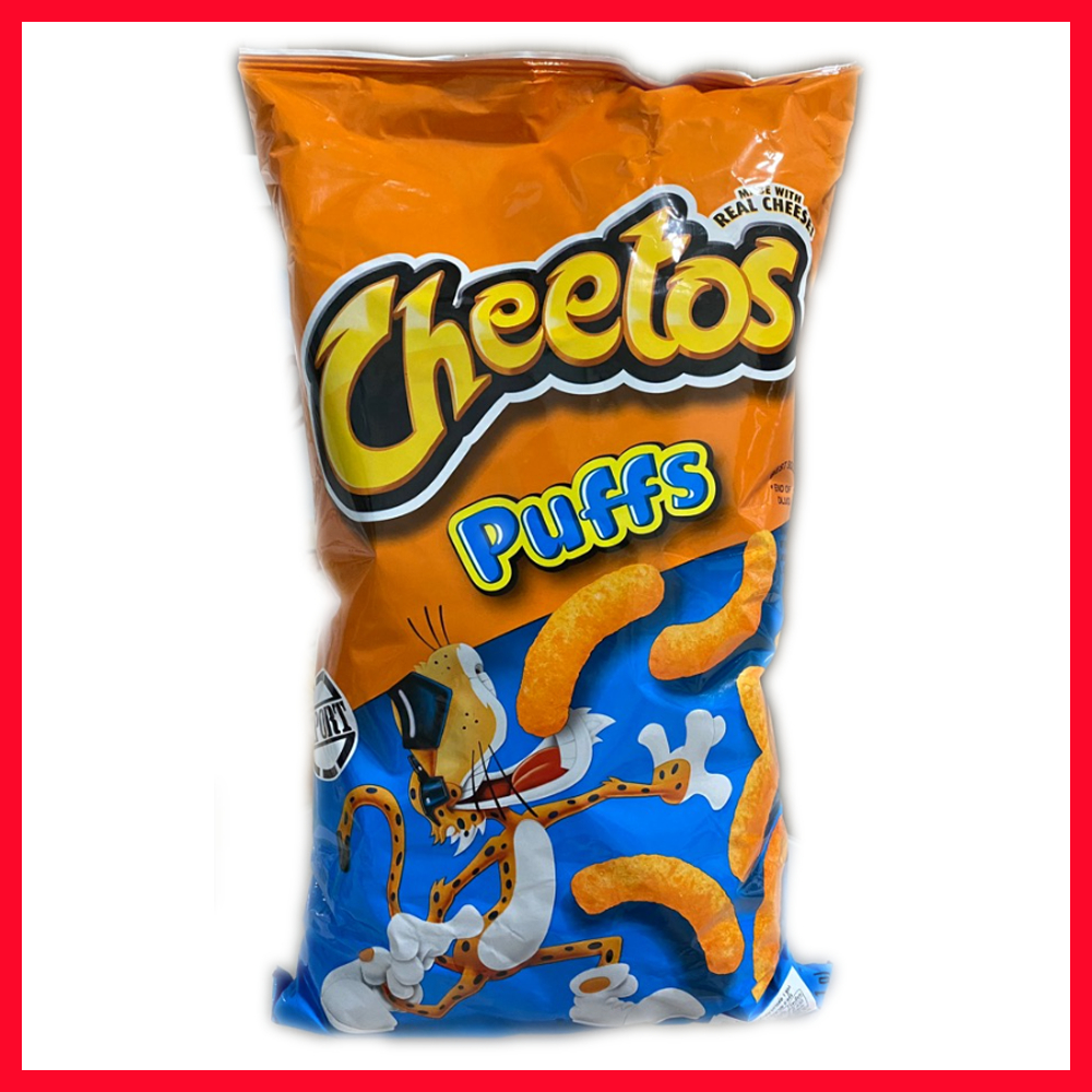 Cheetos Puffs USA 225.1 g. ชีโตส ขนม ขนมขบเคี้ยว ขนมข้าวโพด