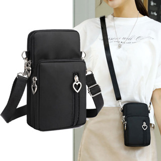 ซองใส่โทรศัพท์ กระเป๋าใส่โทรศัพท์ กระเป๋าคาดเอวใส่โทรศัพท์ Small Shoulder Bags Nylon Women Mobile Phone Bags