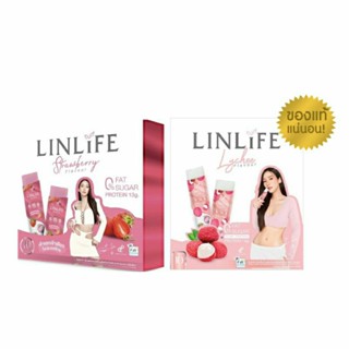 ลีนไลฟ์ LineLife โปรตีนเจลลี่ รสสตอเบอรี่/ลิ้นจี่ 1 กล่อง 10 ซอง