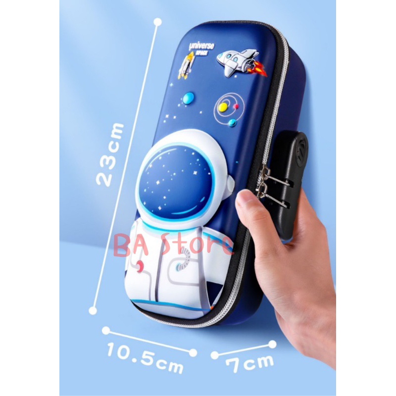 กล่องดินสอล็อคได้ และ ล็อคไม่ได้ กล่องดินสอล็อครหัส เครื่องเขียน - รูปที่ 3