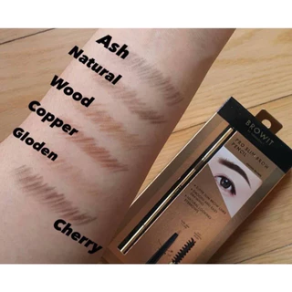 ส่งฟรี/มีไลฟ์ เขียนคิ้ว บราวอิท โปรสลิมบราวเพนซิล Browit By Nongchat Pro Slim Brow Pencil 0.06g
