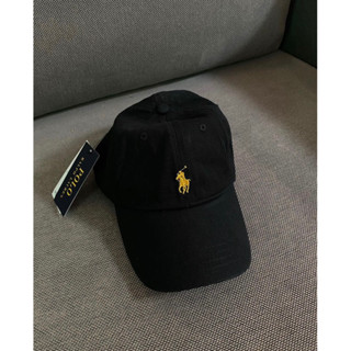 Polo Ralph Leuren cap หมวก POLO (Black-yellow)