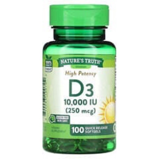 Nature’s Truth D3 10,000 IU 100 เม็ด