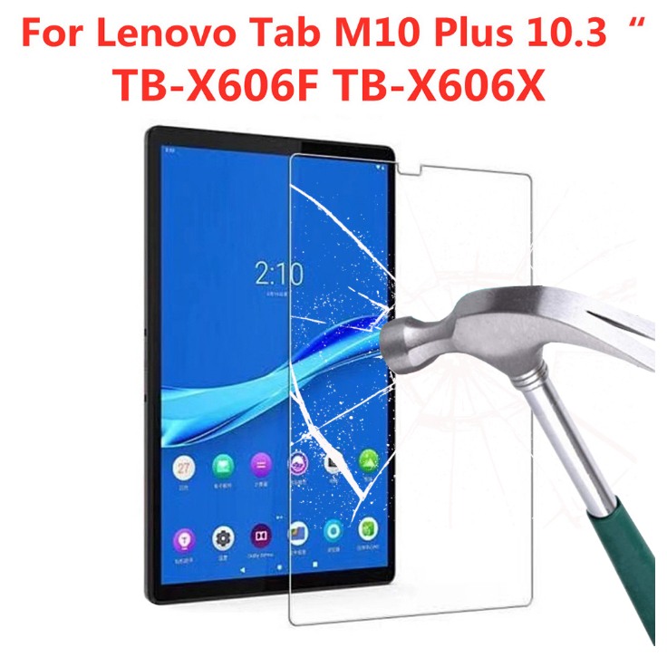 ฟิล์มกระจกเต็มจอ เลอโนโว แท็ป เอ็ม10พลัส  For Lenovo Tab M10FHD Plus /M10 FHD Plus(2nd Gen) TB-X606F/TB-X606X(10.3")