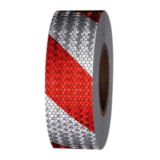 เทปสะท้อนนิรภัย  สติ๊กเกอร์สะท้อนแสง เทปสะท้อนแสง Strong Reflective Safety Tape TMM