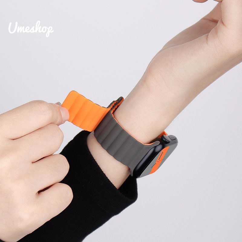 สายนิ่ม สายสําหรับ iwatch 40/44/45/41มม สายนาฬิกา smart watch 10 9 8 ultra 7 6 5 4 3 สายนิ่ม สายใสสําหรับ Apple Watch
