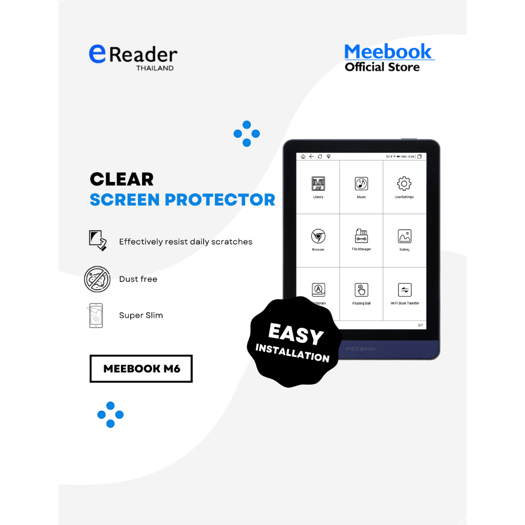 Meebook M6 Screen Protector Film (Not Fit with M6C)