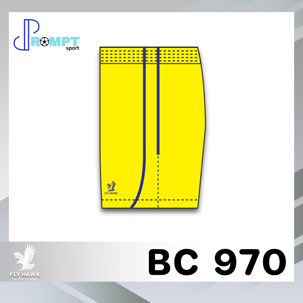 กางเกงขาสั้นกีฬาเด็ก FLY HAWK เด็ก BC970 ของแท้ 100% - รูปที่ 6