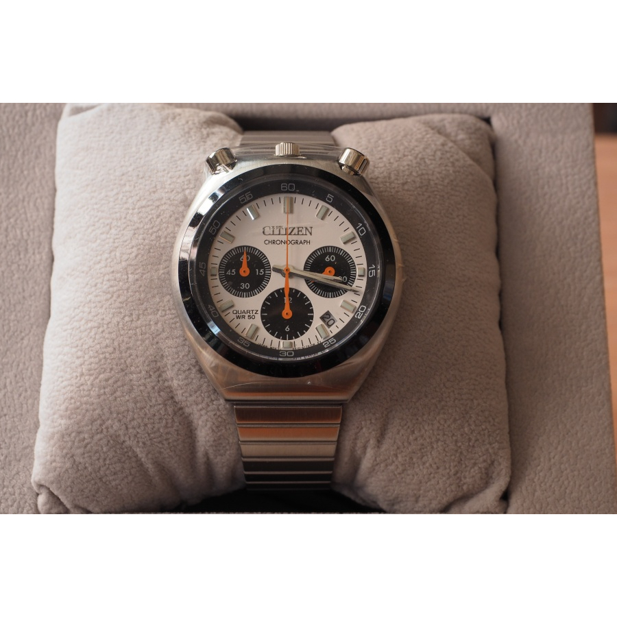 Citizen Bullhead Record Label Tsuno Chrono (AN3660-81A )