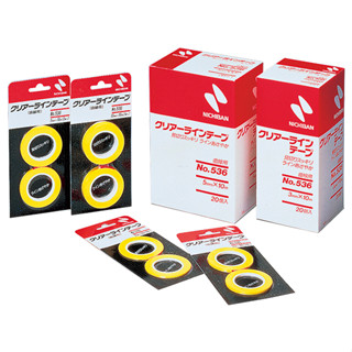 Nichiban clear line tape 2mm x 10 m x12 No.536