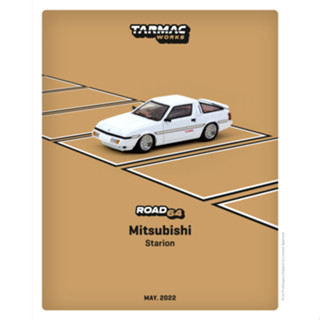 Tarmac Works 1/64 ROAD64 Mitsubishi Starion White Metallic