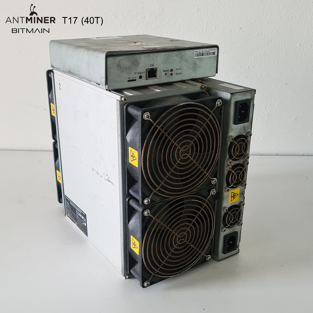 Bitmain Antminer T17  (40Th) เครื่องขุด Bitcoin (มือ2 พร้อมส่ง)