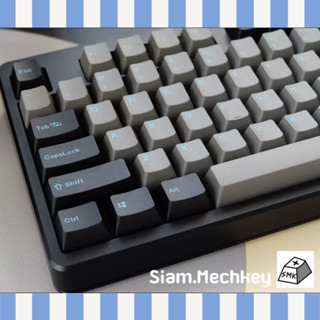 พร้อมส่งที่ไทย Graphite Green Keycaps PBT ขึ้นรูปคีย์แคปแบบ Double Shot 123 keys OEM Profile วัสดุ PBT